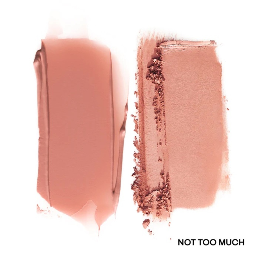 “Not too Much” MAJOR HEADLINES DOUBLE-TAKE CRÈME & POWDER BLUSH DUO